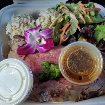 Guieb Cafe - prime rib plat $17 plus $1 for brown rice - New American Near Me - Honolulu, Hawaii Guieb Cafe - prime rib plat $17 plus $1 for brown rice - New American Near Me - Honolulu, Hawaii