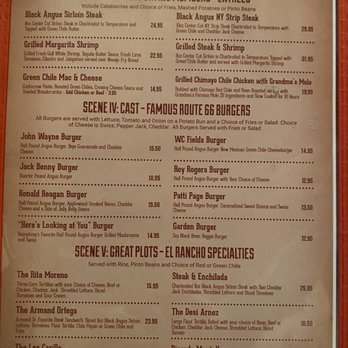 El Rancho Hotel - Part of the menu served all day - Hotels Near Me - Gallup, New Mexico El Rancho Hotel - Part of the menu served all day - Hotels Near Me - Gallup, New Mexico