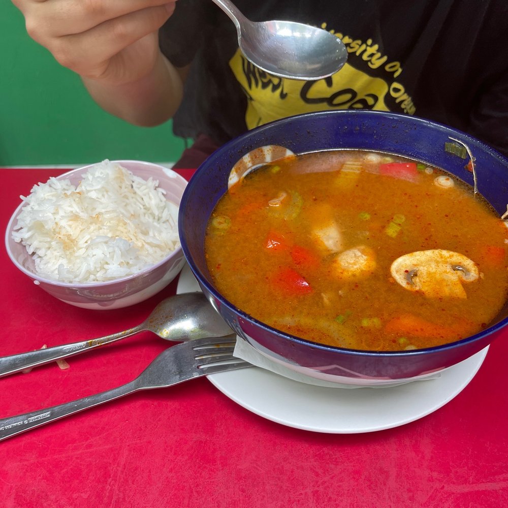 Ubon Thai Kitchen - 52. Large Tom Yum Soup (32 oz.) - Thai Near Me - Eugene, Oregon