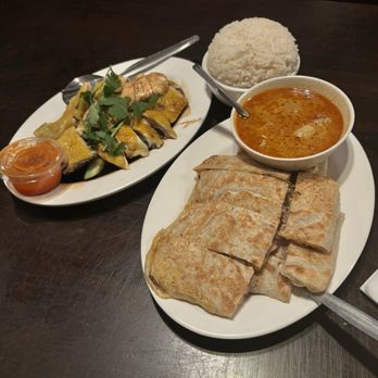 Penang - Hainannese Chicken (Half) & Roti Telur - Malaysian Near Me - Boston, Massachusetts