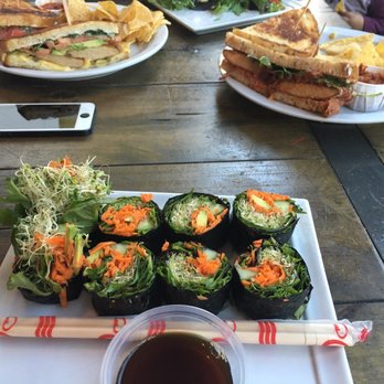 Higher Taste, Plant-Based - Raw nori wrap - a fun way to eat healthy! - Vegan Near Me - Long Beach, California
