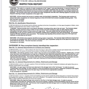 Golden Paw - Dept of agriculture inspection report - Pet Groomers Near Me - Joplin, Missouri Golden Paw - Dept of agriculture inspection report - Pet Groomers Near Me - Joplin, Missouri