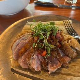 Deconstructed Duck Tamale