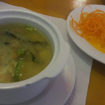 Concerto Fusion - Yummy crab rangoon,and miso soup that comes as options with the lunch specials. - Asian Fusion Near Me - Morrisville, Pennsylvania Concerto Fusion - Yummy crab rangoon,and miso soup that comes as options with the lunch specials. - Asian Fusion Near Me - Morrisville, Pennsylvania