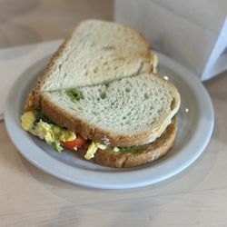 Uptown Cafe - Valparaiso - Greek Breakfast Sandwich