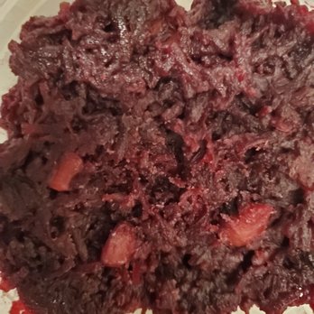 Prasunas Kitchen - Beetroot halwa (dessert made with beets - not icky as you would imagine, but delicious!) - Indian Near Me - Irving, Texas