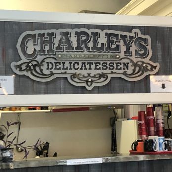 Charley's Deli & Ice Cream - sign above counter - Ice Cream & Frozen Yogurt Near Me - Baker City, Oregon Charley's Deli & Ice Cream - sign above counter - Ice Cream & Frozen Yogurt Near Me - Baker City, Oregon