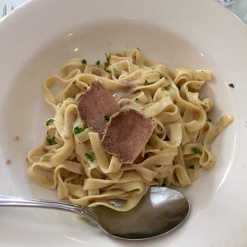 Della Santina's - Pappardelle with white truffle - divine! - Italian Near Me - Sonoma, California