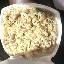Fidele Restaurant - Rice and peas. Peas were a little Al dente; overall great flavor.