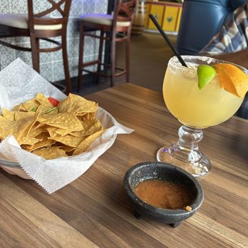 Fuego - Chips and spicy salsa next to the margarita - New Mexican Cuisine Near Me - Falmouth, Maine Fuego - Chips and spicy salsa next to the margarita - New Mexican Cuisine Near Me - Falmouth, Maine