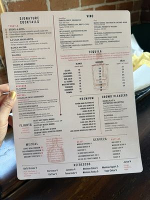 Menu photo 2 Los Sombreros Scottsdale, AZ Menu photo 2 Los Sombreros Scottsdale, AZ