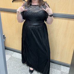 Ross Dress for Less - Gothic-esque dress for a wedding. Only $14.99!