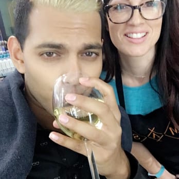Mane Attraction Salon - Enjoying a drink with Jen! - Hair Salons Near Me - Phoenix, Arizona Mane Attraction Salon - Enjoying a drink with Jen! - Hair Salons Near Me - Phoenix, Arizona