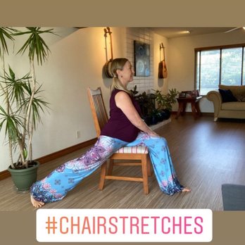 Alexander Technique - Tight hips from sitting too much?  Try this chair stretch.  Want to full description? Contact Alexander Technique LA - Physical Therapy Near Me - Los Angeles, California