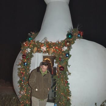 The Big Duck - My friend Patrick at The Big Duck December 18, 2010 - Landmarks & Historical Buildings Near Me - Flanders, New York The Big Duck - My friend Patrick at The Big Duck December 18, 2010 - Landmarks & Historical Buildings Near Me - Flanders, New York