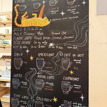 La Gourmandine Bakery - Coffee board - Cafes Near Me - Pittsburgh, Pennsylvania