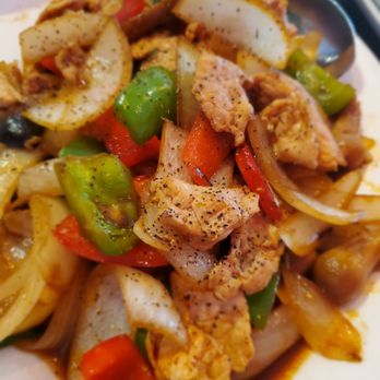 Spice It Up! - Thai Basil Stir Pork (pad ka pao) - Thai Near Me - Stockton, California Spice It Up! - Thai Basil Stir Pork (pad ka pao) - Thai Near Me - Stockton, California