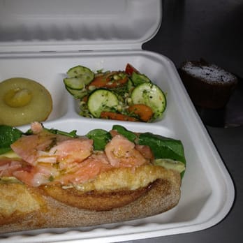 Earl Canteen - Ocean trout lunchbox with salad and lemon flavored friand $19 - Restaurants Near Me - Melbourne, VIC Earl Canteen - Ocean trout lunchbox with salad and lemon flavored friand $19 - Restaurants Near Me - Melbourne, VIC