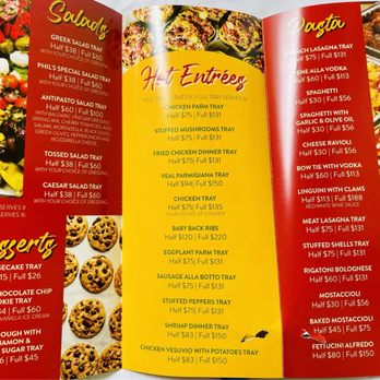 Phil's Pizza D'Oro - Catering Menu 2024 - Pizza Near Me - Chicago, Illinois