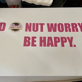 Friendly Donuts - The boxes alone are awesome, but the Mochi donuts inside were even better. - Donuts Near Me - Orange, California Friendly Donuts - The boxes alone are awesome, but the Mochi donuts inside were even better. - Donuts Near Me - Orange, California
