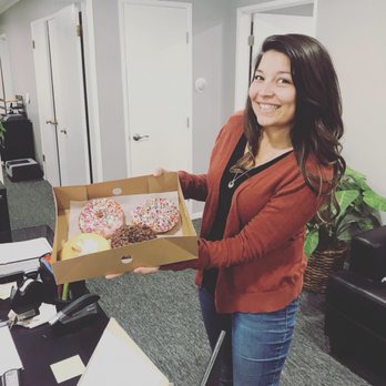 Legal Ease Document Assistance - Delicious gourmet donuts for our birthday girl! Happy birthday Renee! You are a wonderful addition to our team! - Legal Services Near Me - Redlands, California