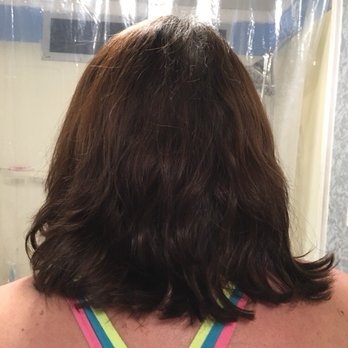 Famous Hair - Right side flips  "from the length"  left side is way shorter - Hair Salons Near Me - Ladson, South Carolina