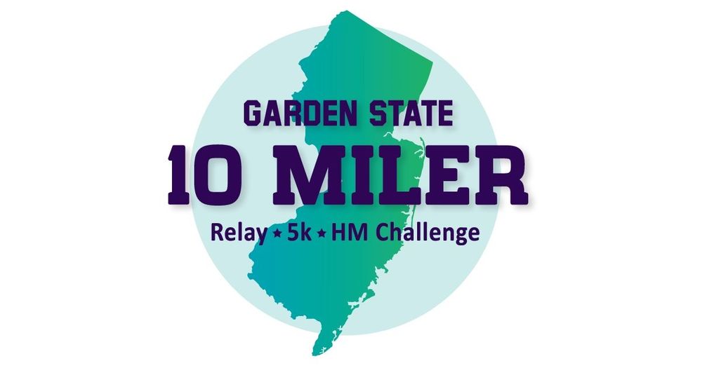 Garden State 10 Miler and Cookie Chase 5k Logo