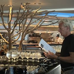 E/2 Kitchen Bar - Owner working his magic