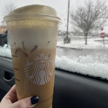 Starbucks - White mocha with pistachio cold foam - Coffee & Tea Near Me - New Bedford, Massachusetts Starbucks - White mocha with pistachio cold foam - Coffee & Tea Near Me - New Bedford, Massachusetts