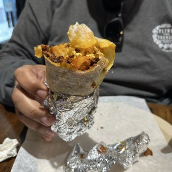 El Balcon Taqueria - Chorizo Breakfast Burrito - Mexican Near Me - Fair Oaks, California