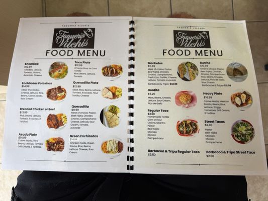 Menu photo 3 Taqueria Vilchis 2 Magnolia, TX