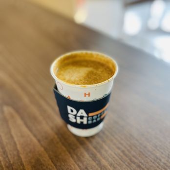 Dash Coffee Bar - Almond milk latte - Coffee & Tea Near Me - Pasadena, California Dash Coffee Bar - Almond milk latte - Coffee & Tea Near Me - Pasadena, California