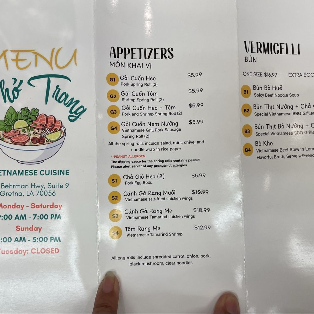 Pho 77 - New owners, new menu. Soft opening today, temporarily cash only. - Vietnamese Near Me - Terrytown, Louisiana Pho 77 - New owners, new menu. Soft opening today, temporarily cash only. - Vietnamese Near Me - Terrytown, Louisiana