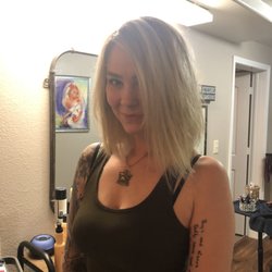 Divine Hair Design Boutique - Lob. Balayage of blondes