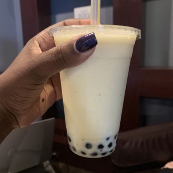 The Coffee By Hand - Mango boba tea - Desserts Near Me - Duluth, Georgia