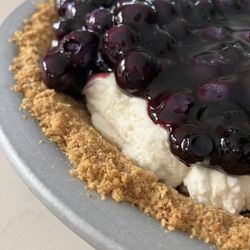 CurvyMama Pies - Blueberry cream cheese pie. Mmm!