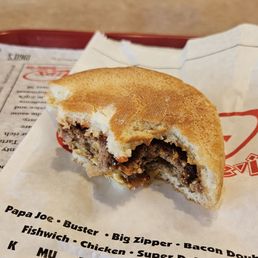 Over priced little burger. Over priced little burger.