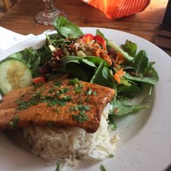 Café Grains de folie - Saumon à l'asiatique.