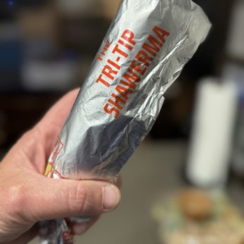 Zankou Chicken - Tri-Tip Shawerma Wrap - Mediterranean Near Me - Long Beach, California