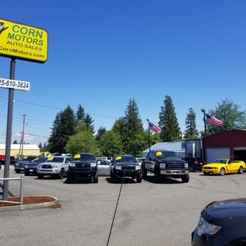 Corn Motors - We keep our lot clean and stocked with really nice desirable cars trucks and suvs. - Auto Loan Providers Near Me - Everett, Washington
