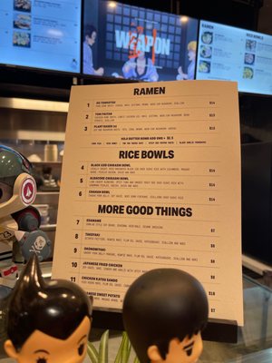 Menu photo 6 Weapon Ramen San Diego, CA Menu photo 6 Weapon Ramen San Diego, CA