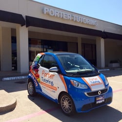 Porter Tutoring - Be on the look out for our "smart" car around town!