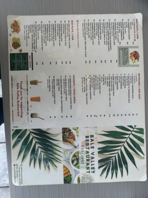 Menu photo 1 Bale Valley Restaurant Canoga Park, CA
