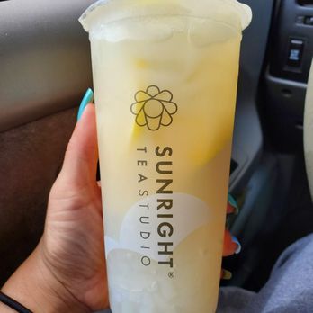 Sunright Tea Studio - Yakult Lemon - Bubble Tea Near Me - Federal Way, Washington