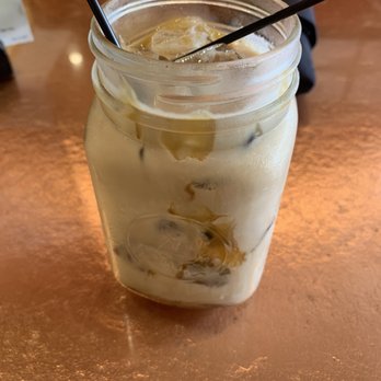 Another Broken Egg Cafe - Caramel Cold coffee - Breakfast & Brunch Near Me - Pearland, Texas