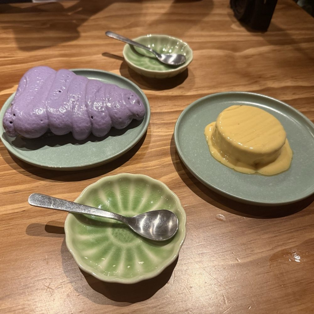 Naks - Ube Cheesecake and Leche Flan - Filipino Near Me - New York, New York Naks - Ube Cheesecake and Leche Flan - Filipino Near Me - New York, New York
