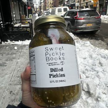 Sweet Pickle Books - Dill Pickles - Used Bookstore Near Me - New York, New York Sweet Pickle Books - Dill Pickles - Used Bookstore Near Me - New York, New York