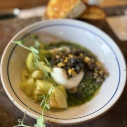 Burrata Con Huitlacoche