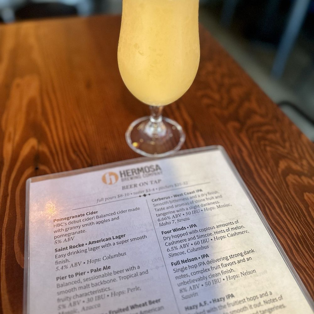 Hermosa Brewing - Hazy A.F - Brewpubs Near Me - Hermosa Beach, California Hermosa Brewing - Hazy A.F - Brewpubs Near Me - Hermosa Beach, California