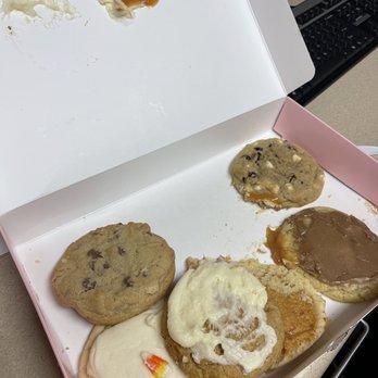 Crumbl - Riverton - how we got the first box of cookies. completely ruined. - Bakeries Near Me - Riverton, Utah Crumbl - Riverton - how we got the first box of cookies. completely ruined. - Bakeries Near Me - Riverton, Utah